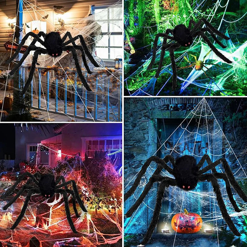 Giant Spider Web + Spider Yard Kit