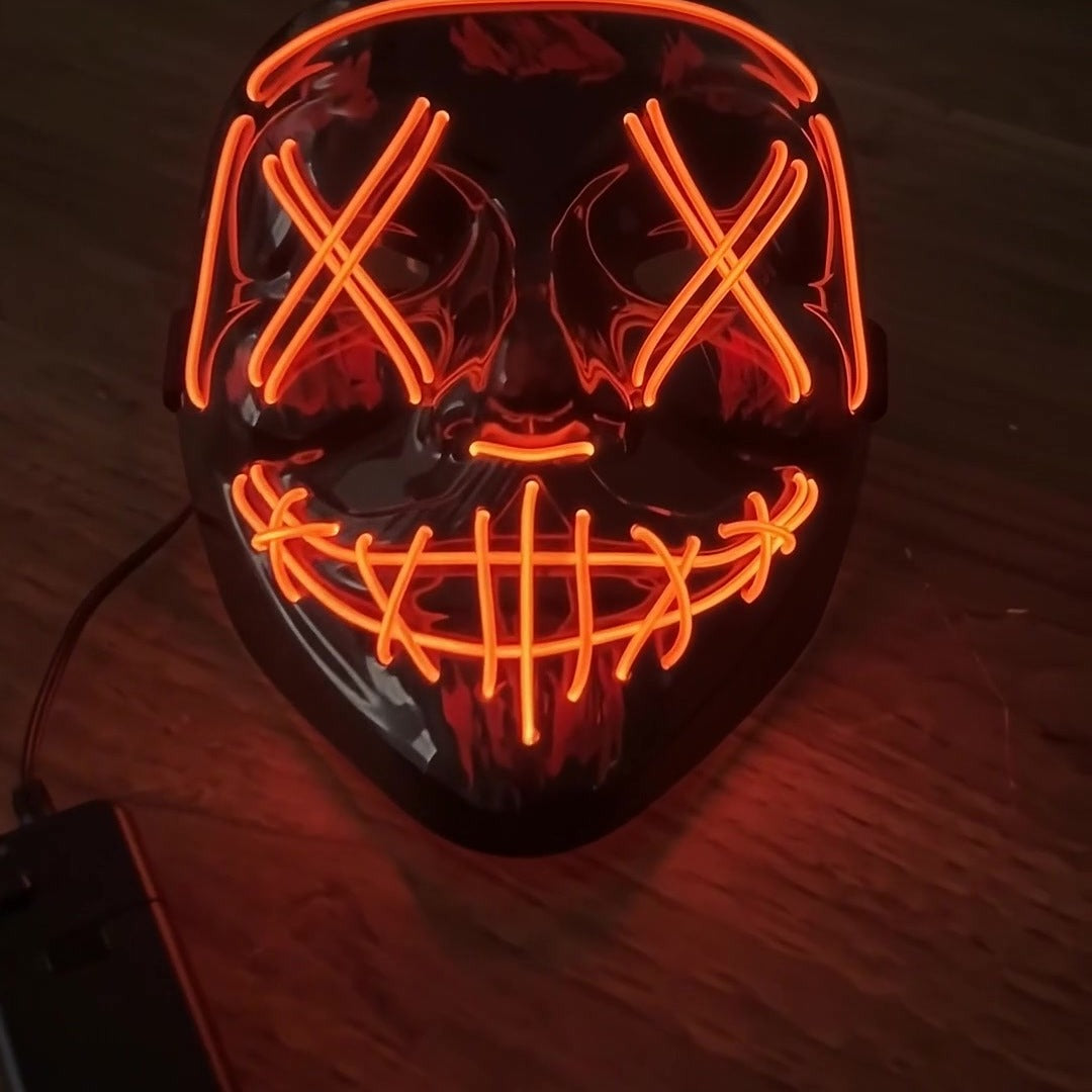 Neon Light-Up Mask