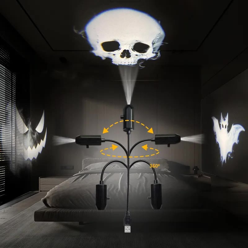 Spooky Timez Ghost Projector – Window & Car